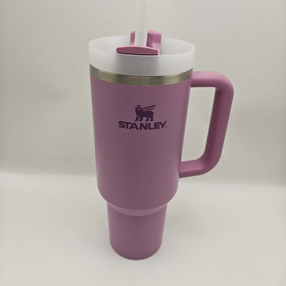 Stanley Quencher H2.0 FlowState Tumbler Cup 40 oz Lilac Purple Stainless Mug NWT - Picture 5 of 7